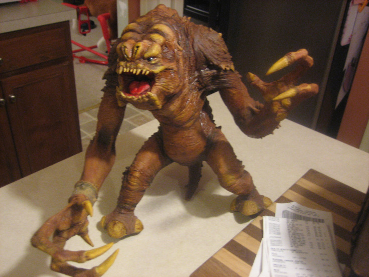 Rancor, Stage 3. More painting and getting the overall color scheme down